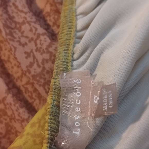 Love Colette Swing Ruffled Mini-Dress Women's S Boho Cottage Coquette - Picture 4 of 9